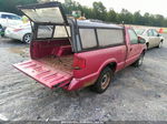 1995 Chevrolet S Truck S10 Red vin: 1GCCS14Z1SK105935