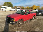 1995 Chevrolet S Truck S10 Red vin: 1GCCS14Z6S8230734