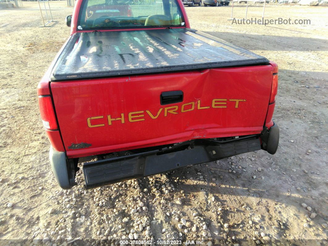 1995 Chevrolet S Truck S10 Red vin: 1GCCS14Z6S8230734