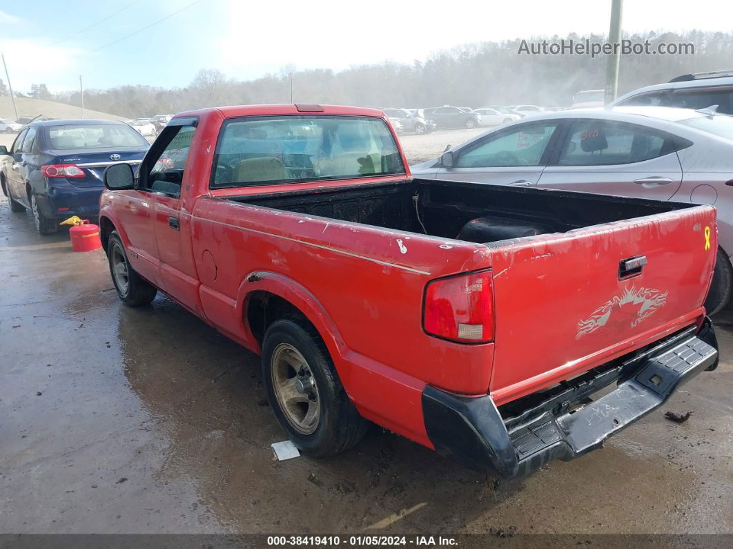 1995 Chevrolet S Truck S10 Red vin: 1GCCS14Z6SK126165