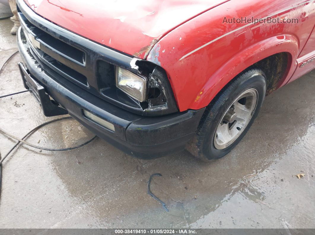 1995 Chevrolet S Truck S10 Red vin: 1GCCS14Z6SK126165