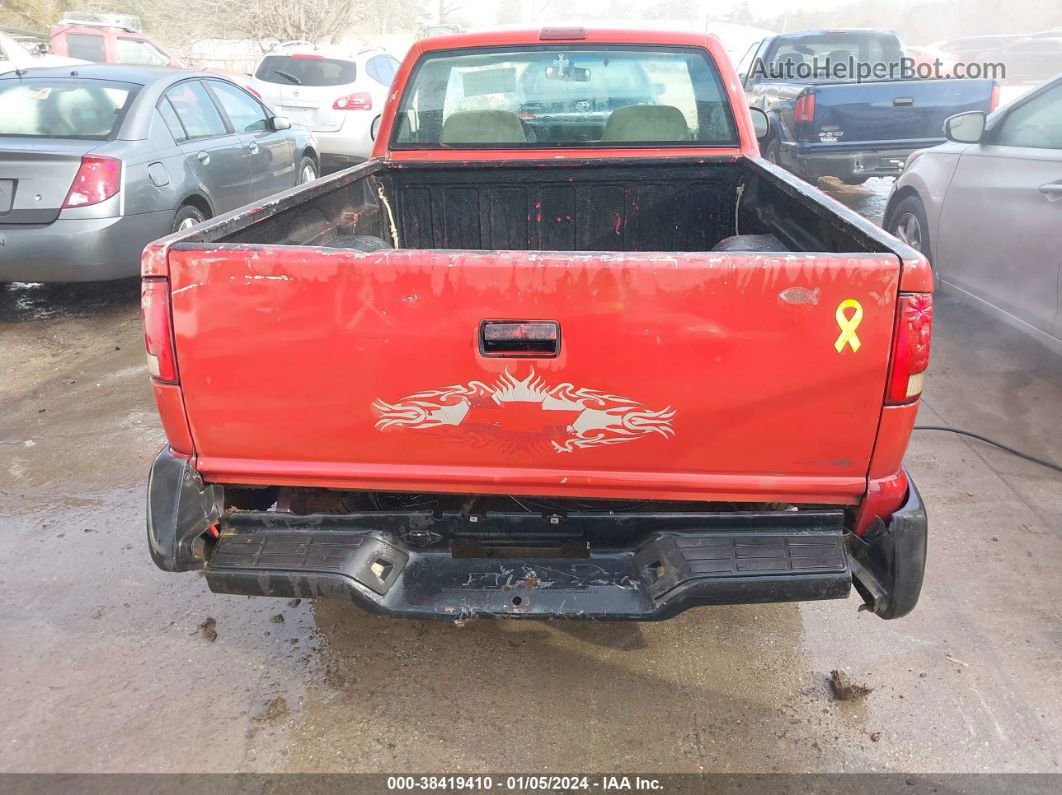 1995 Chevrolet S Truck S10 Red vin: 1GCCS14Z6SK126165