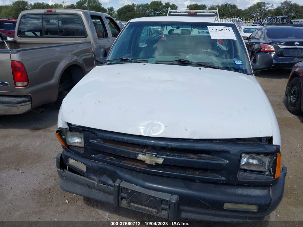 1995 Chevrolet S Truck S10 White vin: 1GCCS14Z7S8226353