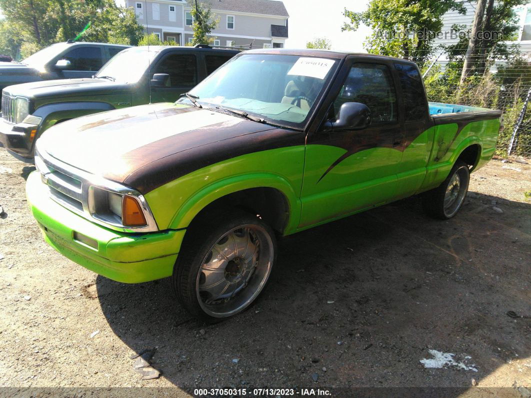 1995 Chevrolet S Truck S10 Green vin: 1GCCS1940SK142648