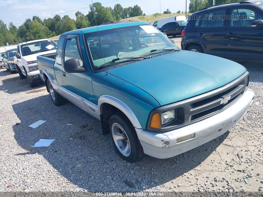 1995 Chevrolet S Truck S10 Teal vin: 1GCCS1941S8128240