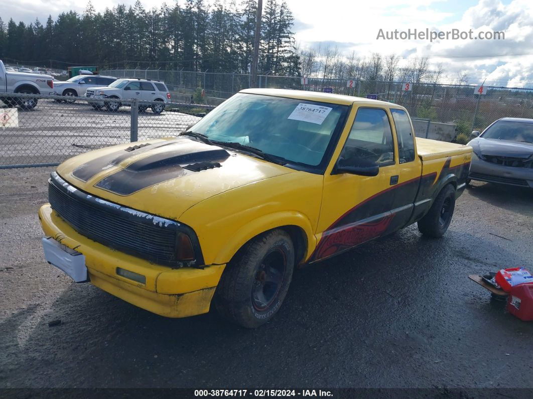 1995 Chevrolet S Truck S10 Yellow vin: 1GCCS1943S8134654