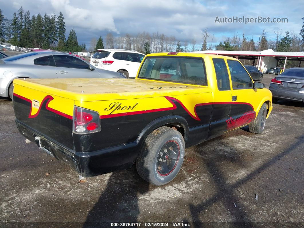 1995 Chevrolet S Truck S10 Yellow vin: 1GCCS1943S8134654