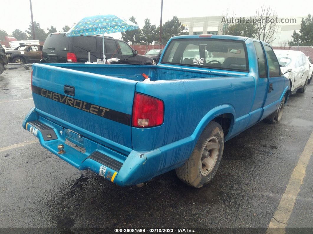 1995 Chevrolet S Truck S10 Blue vin: 1GCCS1943S8189203