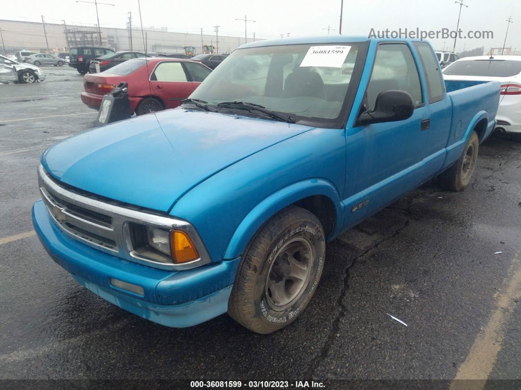 1995 Chevrolet S Truck S10 Blue vin: 1GCCS1943S8189203