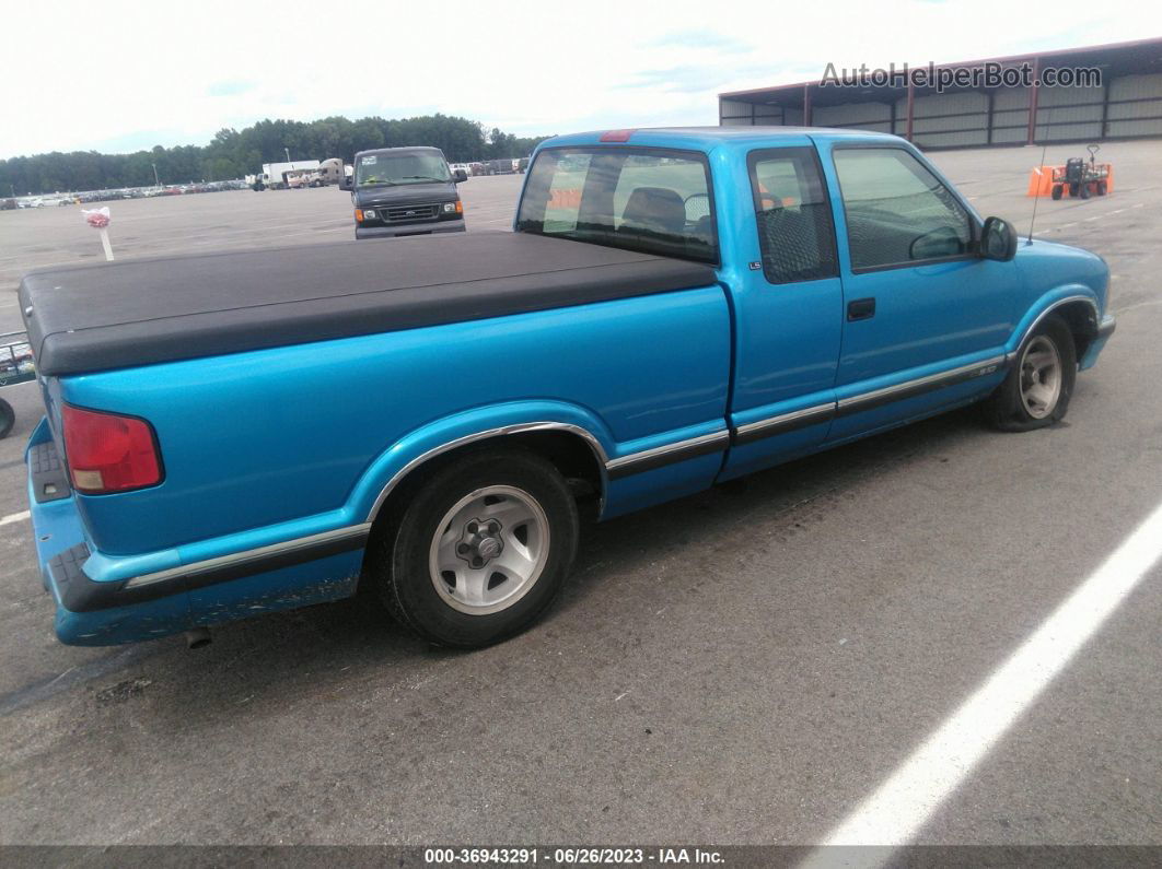 1995 Chevrolet S Truck S10 Blue vin: 1GCCS19W8S8180451