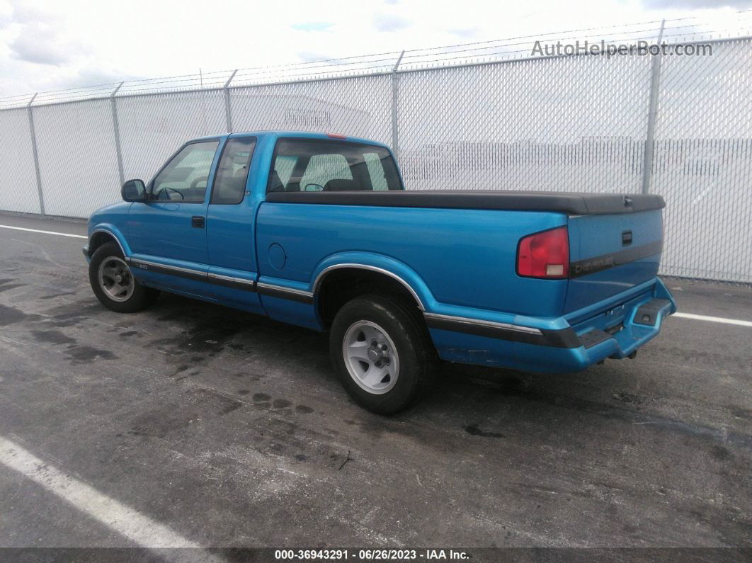 1995 Chevrolet S Truck S10 Blue vin: 1GCCS19W8S8180451