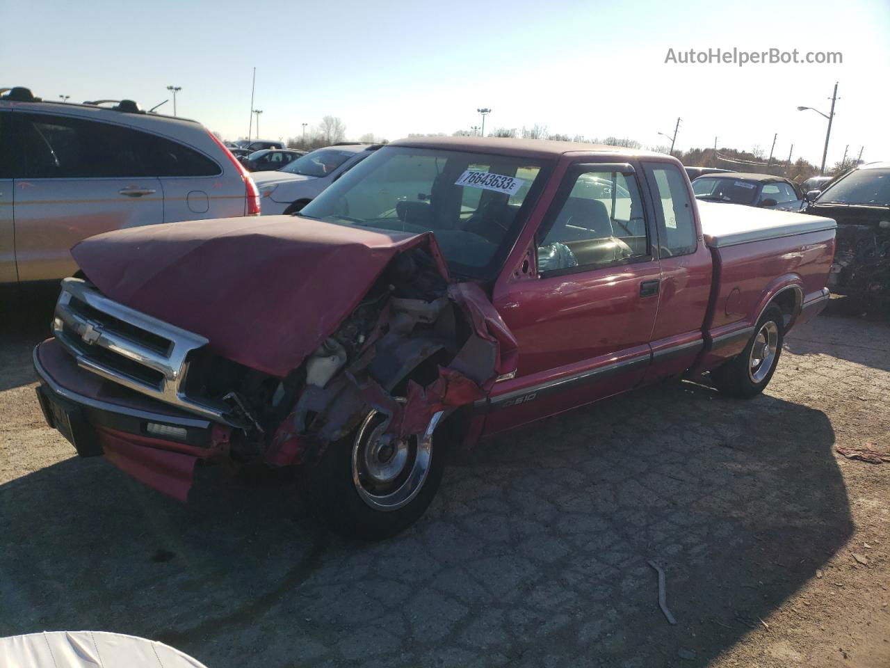 1994 Chevrolet S Truck S10 Pink vin: 1GCCS19Z0RK122079