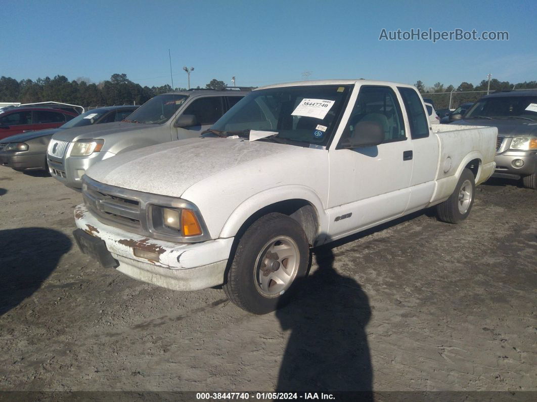 1995 Chevrolet S Truck S10 White vin: 1GCCS19Z3S8136013