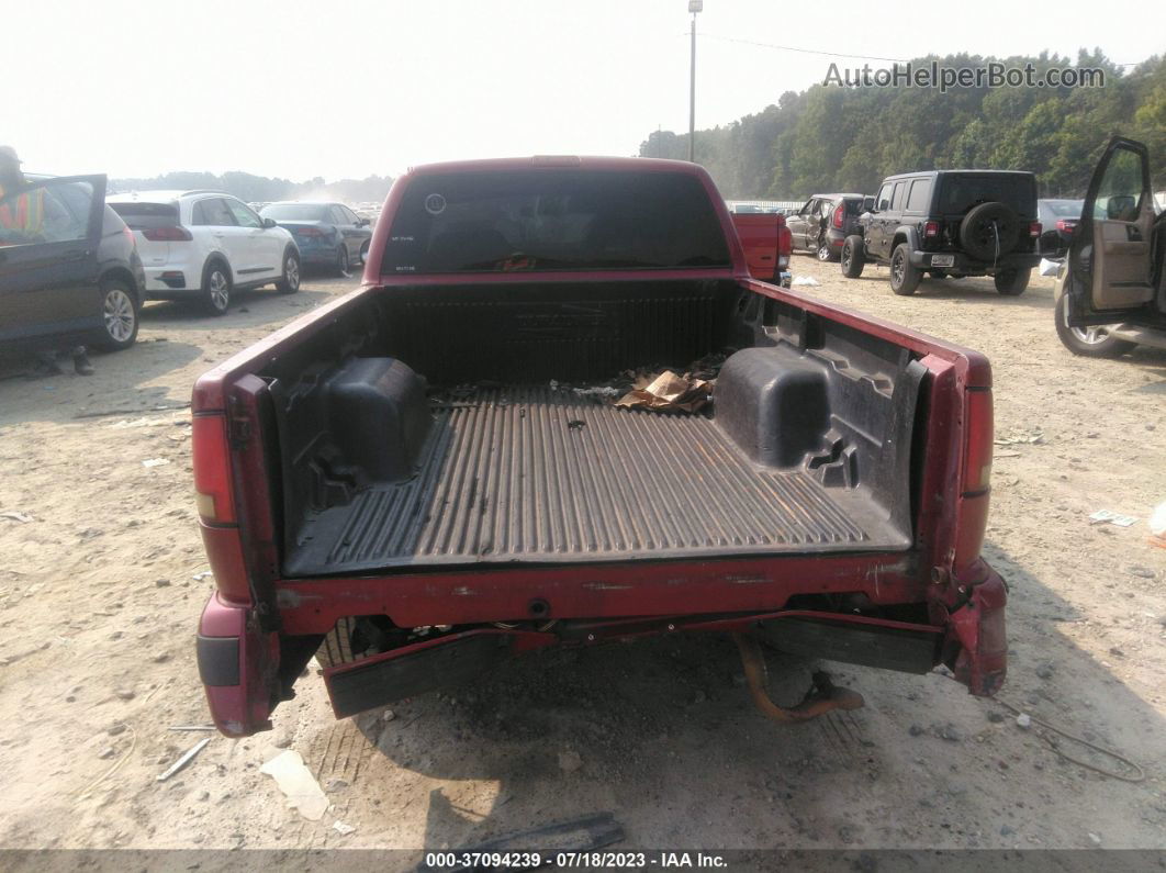 1995 Chevrolet S Truck S10 Red vin: 1GCCS19Z5S8204537