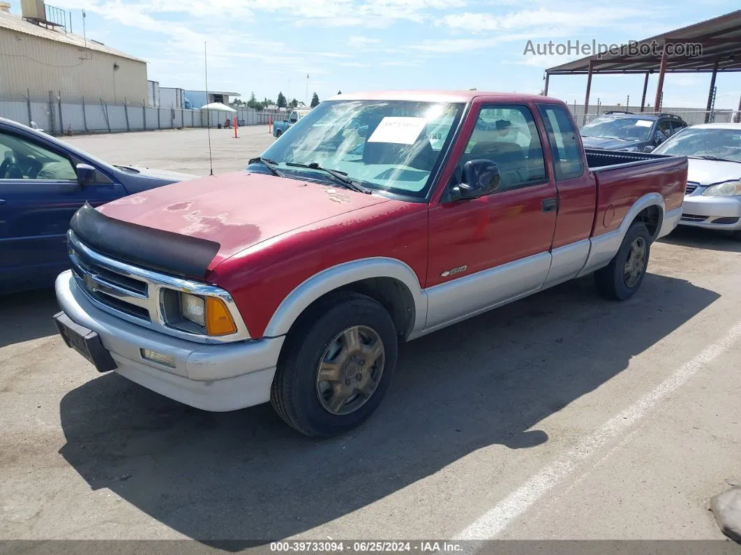 1995 Chevrolet S Truck S10 Red vin: 1GCCS19Z6S8182578