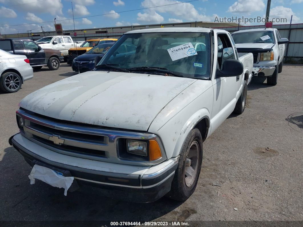 1995 Chevrolet S Truck S10 White vin: 1GCCS19Z6S8265122