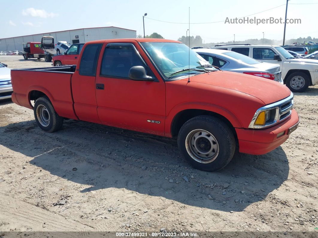 1995 Chevrolet S Truck S10 Red vin: 1GCCS19Z7S8181987