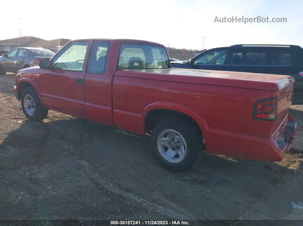 1995 Chevrolet S Truck S10 Red vin: 1GCCS19Z7S8257577