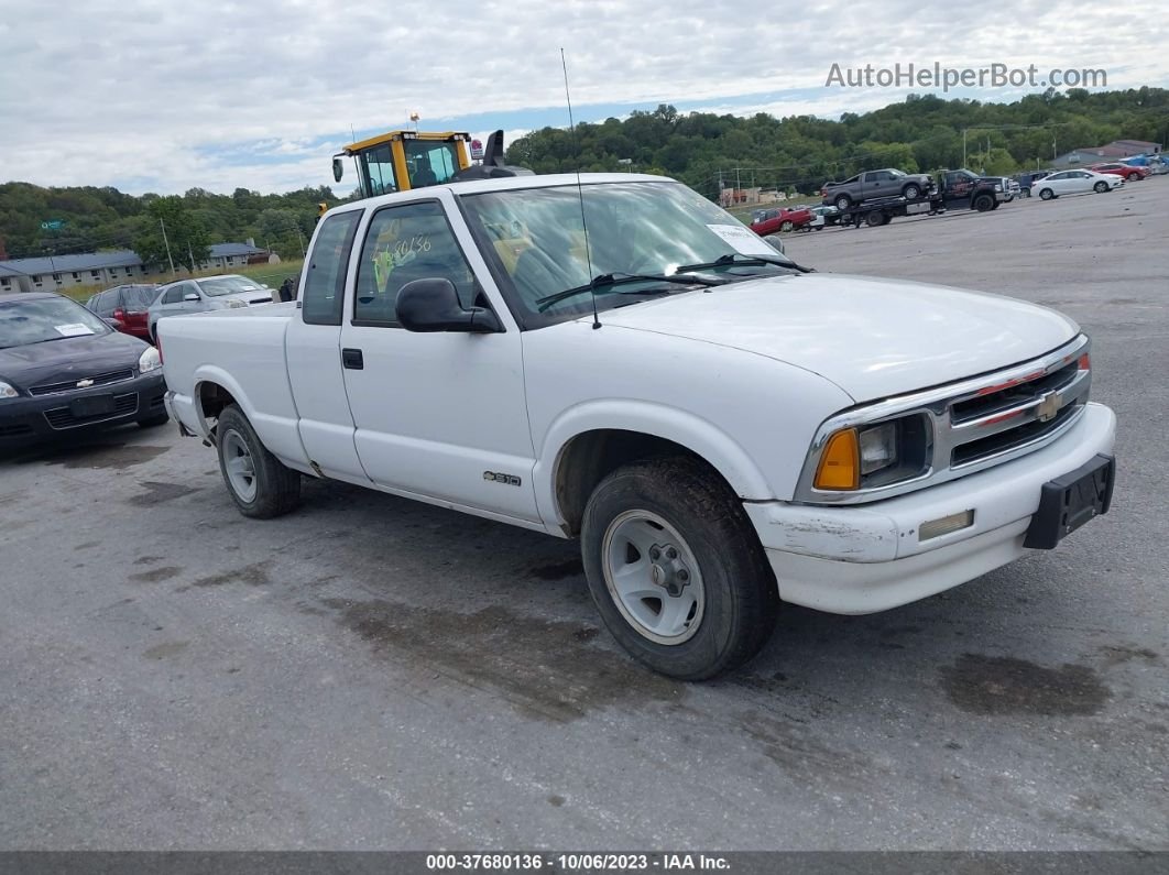 1995 Chevrolet S Truck S10 White vin: 1GCCS19Z9S8170344