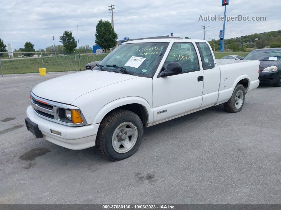 1995 Chevrolet S Truck S10 White vin: 1GCCS19Z9S8170344