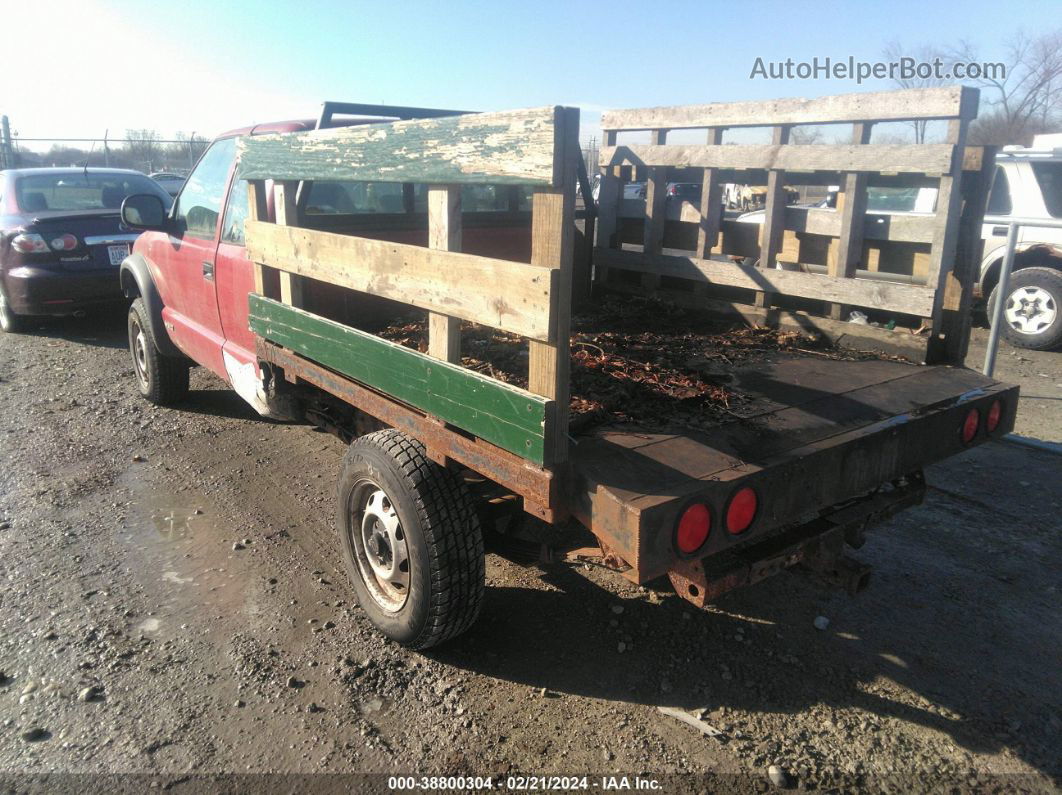 1995 Chevrolet S Truck S10 Red vin: 1GCCT19Z8S8255575