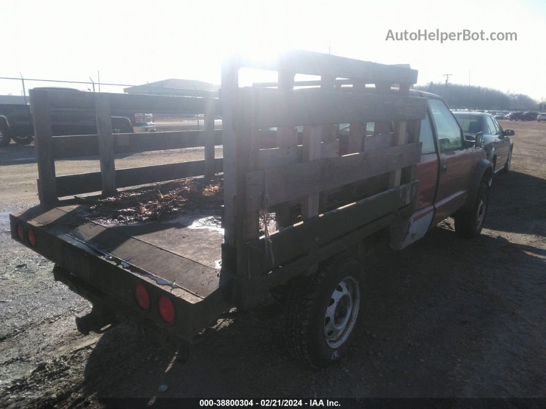 1995 Chevrolet S Truck S10 Red vin: 1GCCT19Z8S8255575