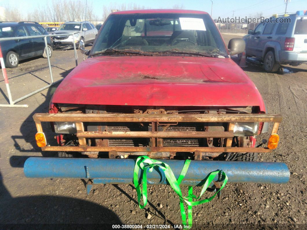 1995 Chevrolet S Truck S10 Red vin: 1GCCT19Z8S8255575