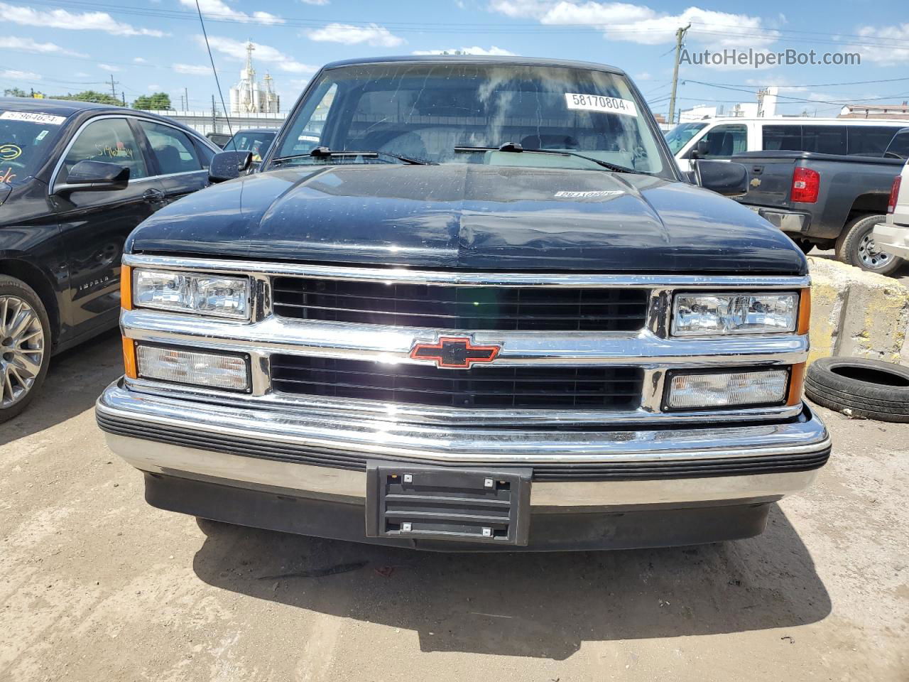 1993 Chevrolet Gmt-400 C1500 Черный vin: 1GCDC14H7PZ141183