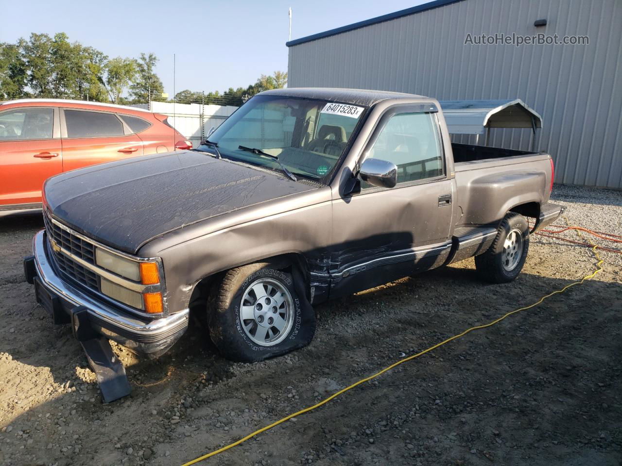 1993 Chevrolet Gmt-400 C1500 Gray vin: 1GCDC14K0PZ156734