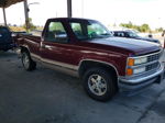 1993 Chevrolet Gmt-400 C1500 Burgundy vin: 1GCDC14K1PZ112600