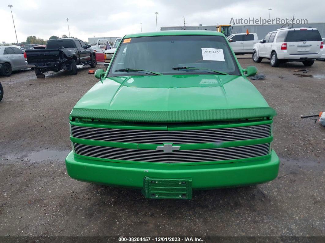 1993 Chevrolet Gmt-400 C1500 Green vin: 1GCDC14K1PZ223812