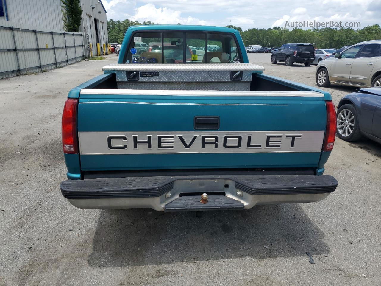 1993 Chevrolet Gmt-400 C1500 Бирюзовый vin: 1GCDC14K5PZ166207