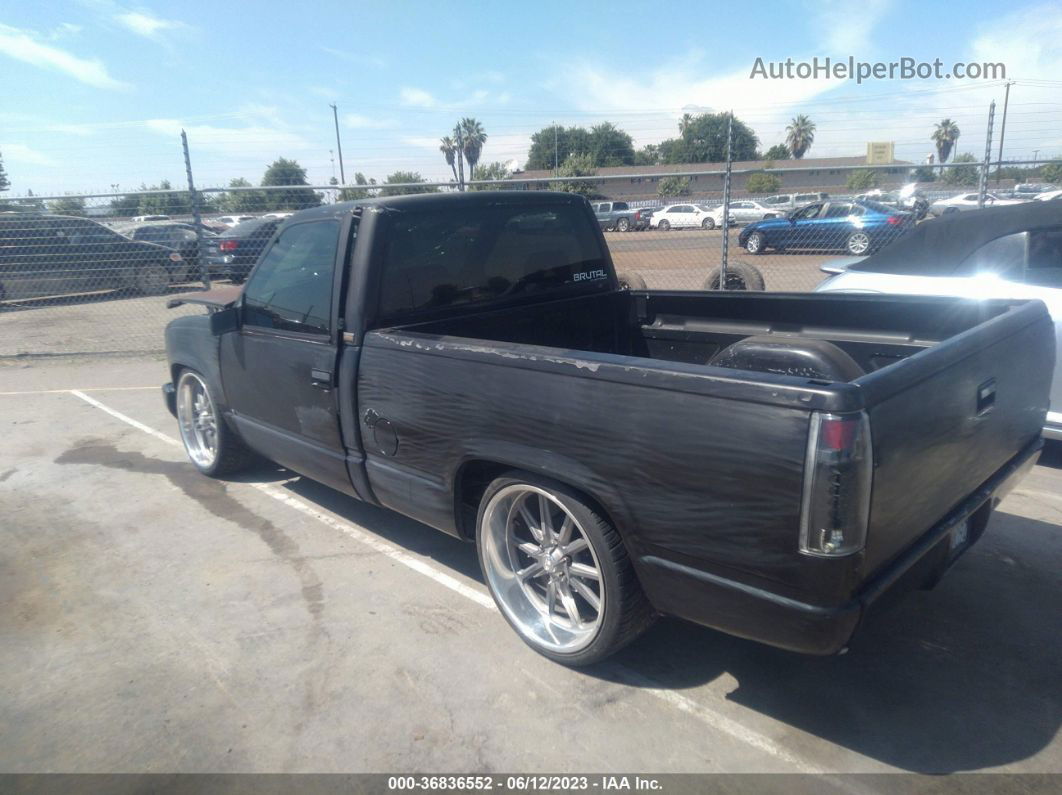 1993 Chevrolet Gmt-400 C1500 Black vin: 1GCDC14K7PZ102816