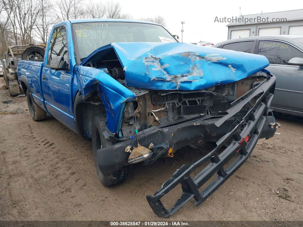 1993 Chevrolet Gmt-400 C1500 Blue vin: 1GCDC14Z1PE107398