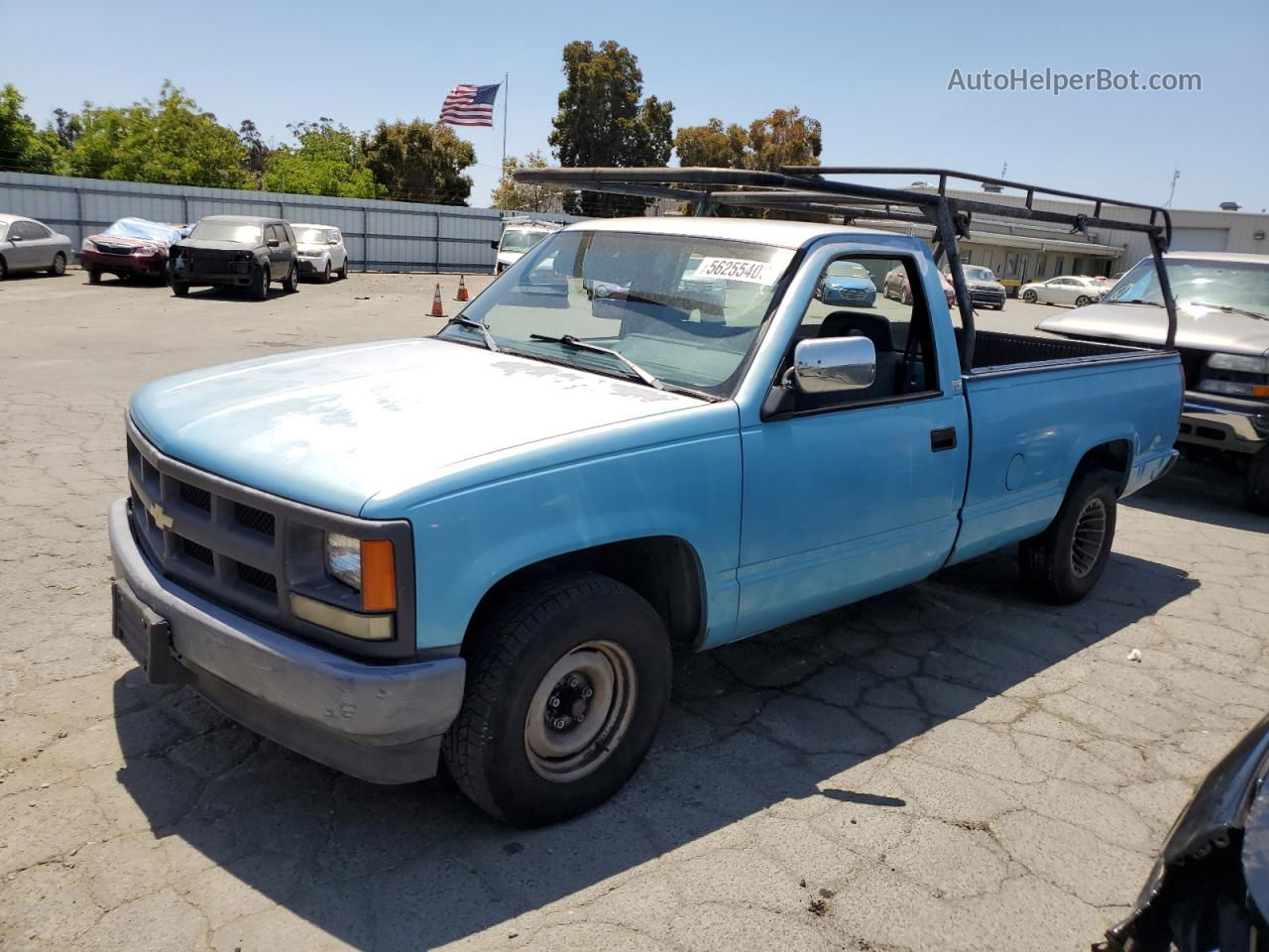 1993 Chevrolet Gmt-400 C1500 Blue vin: 1GCDC14Z2PE118328