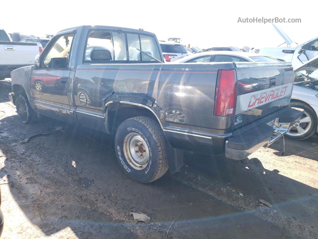 1993 Chevrolet Gmt-400 C1500 Gray vin: 1GCDC14Z2PZ205820