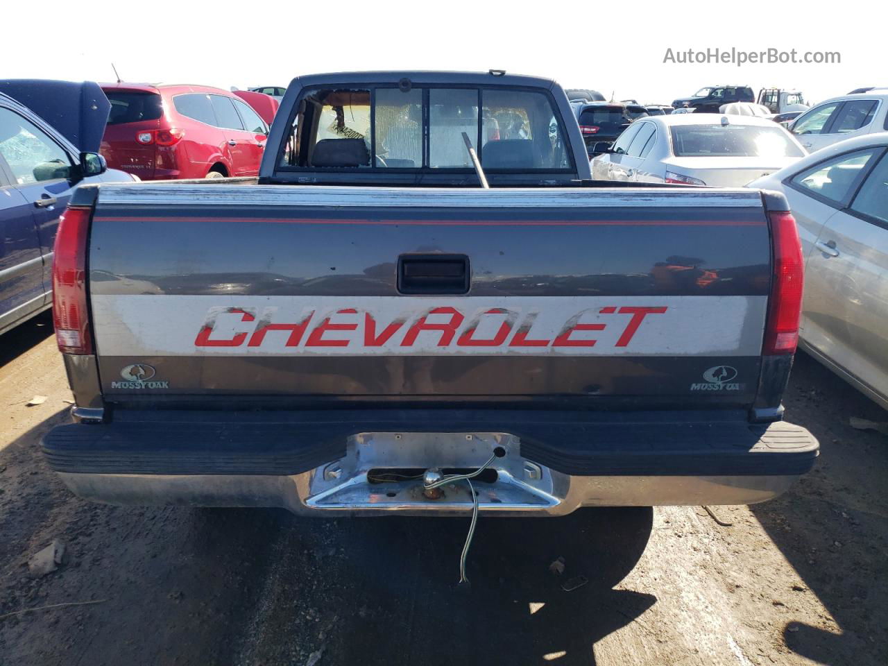 1993 Chevrolet Gmt-400 C1500 Gray vin: 1GCDC14Z2PZ205820