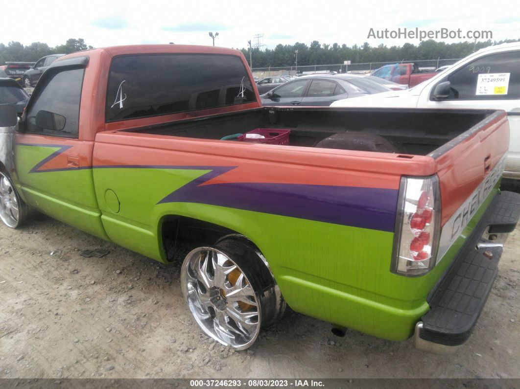 1993 Chevrolet Gmt-400 C1500 Orange vin: 1GCDC14Z2PZ218759