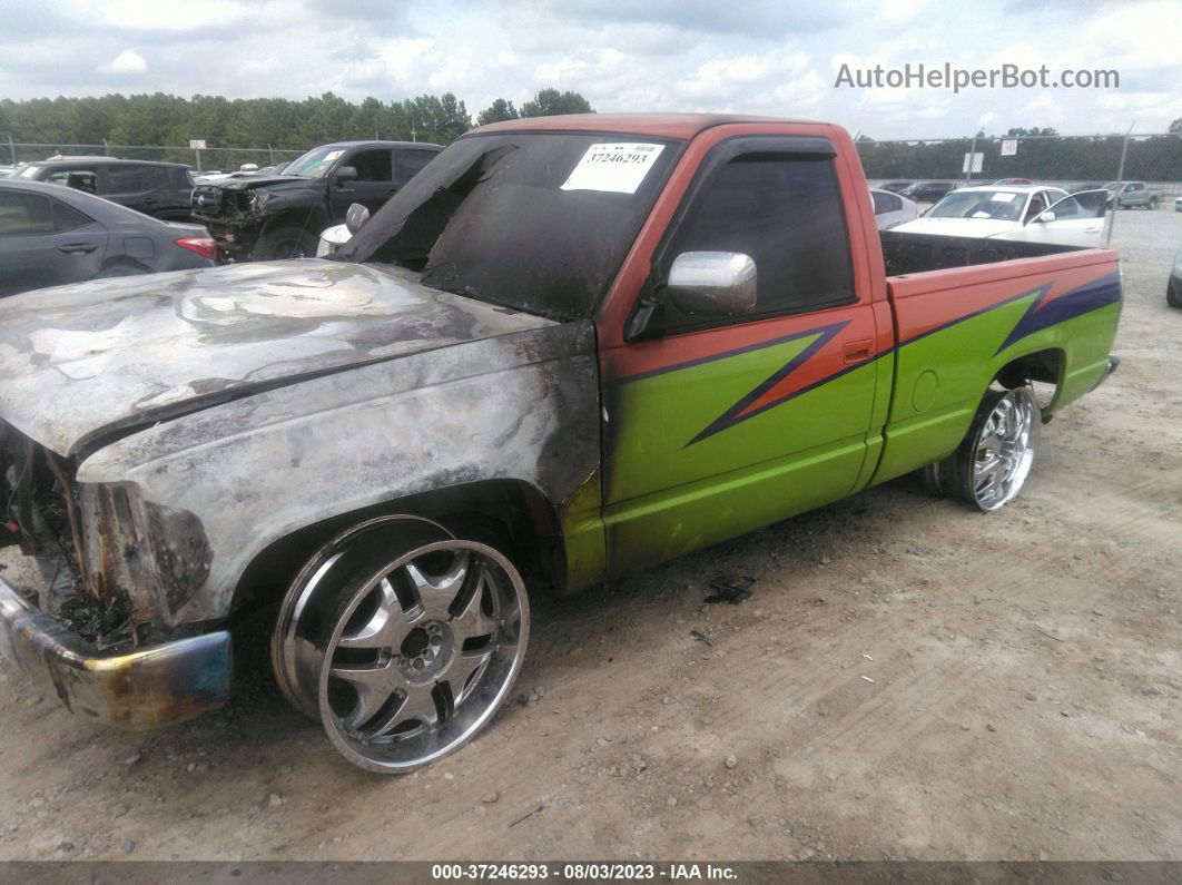 1993 Chevrolet Gmt-400 C1500 Orange vin: 1GCDC14Z2PZ218759