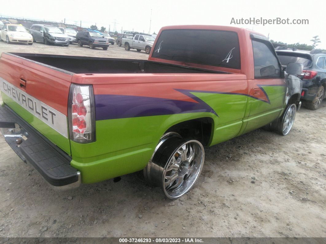 1993 Chevrolet Gmt-400 C1500 Orange vin: 1GCDC14Z2PZ218759