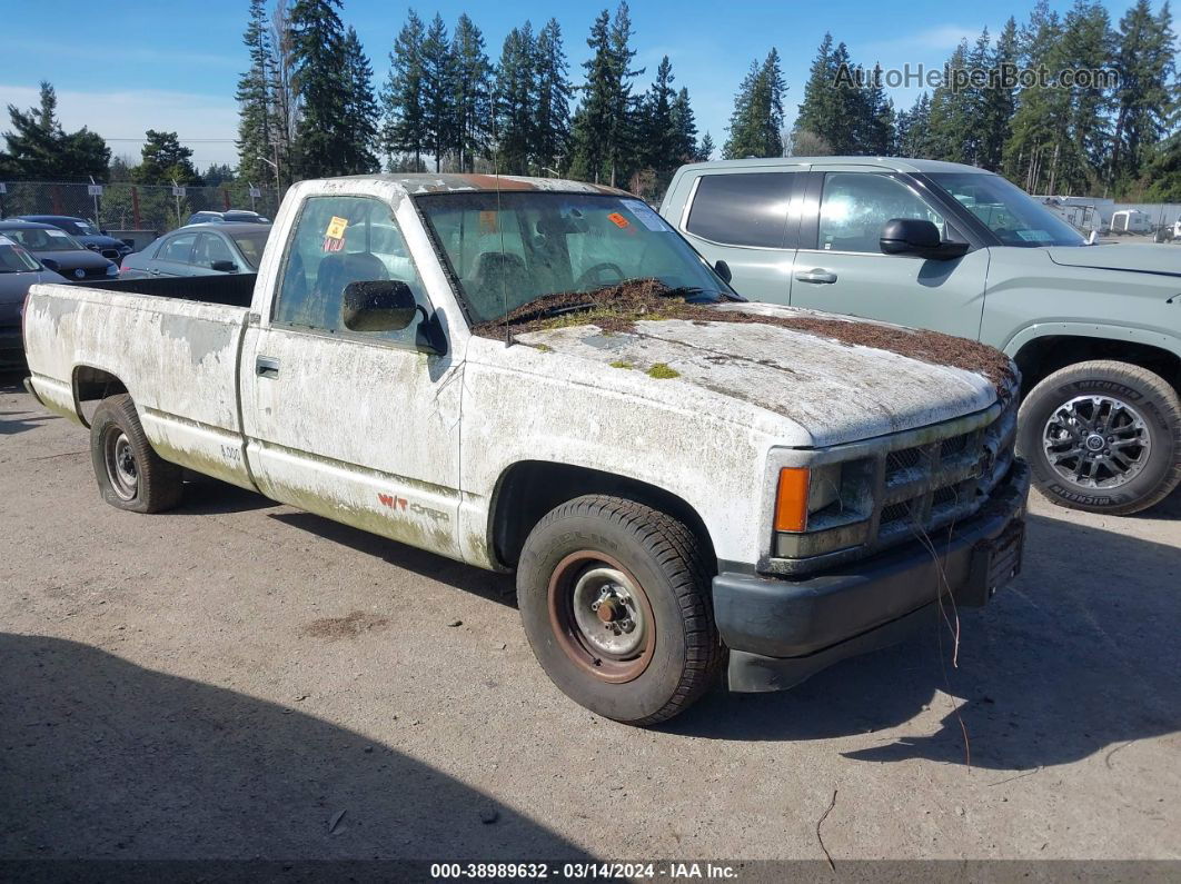 1993 Chevrolet Gmt-400 C1500 White vin: 1GCDC14Z3PE149930