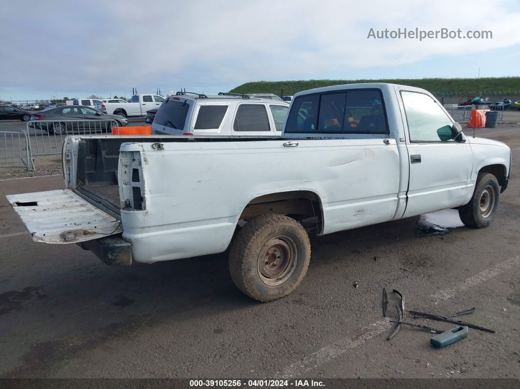 1993 Chevrolet Gmt-400 C1500 White vin: 1GCDC14Z5PE118758