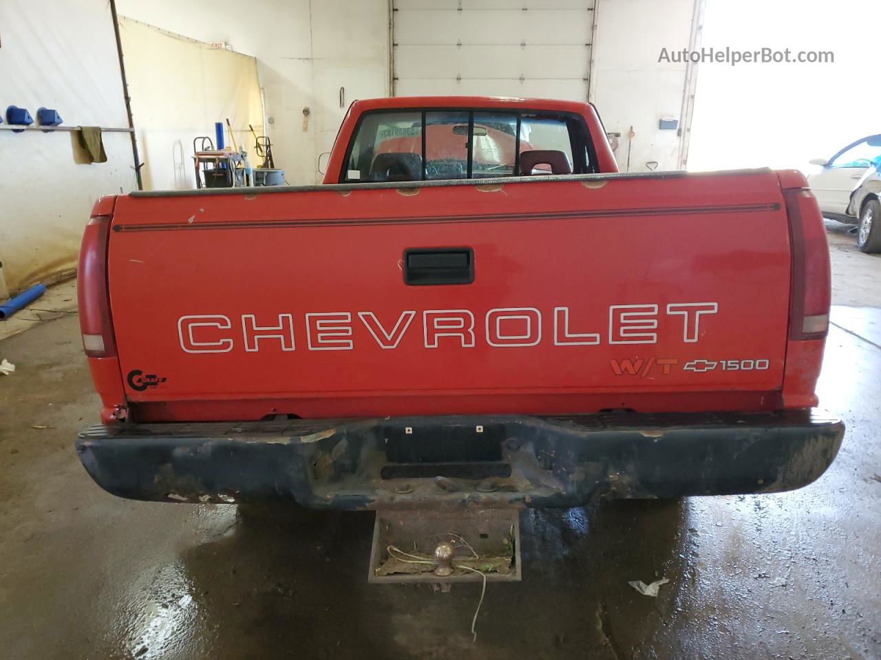 1993 Chevrolet Gmt-400 C1500 Red vin: 1GCDC14Z5PE137276