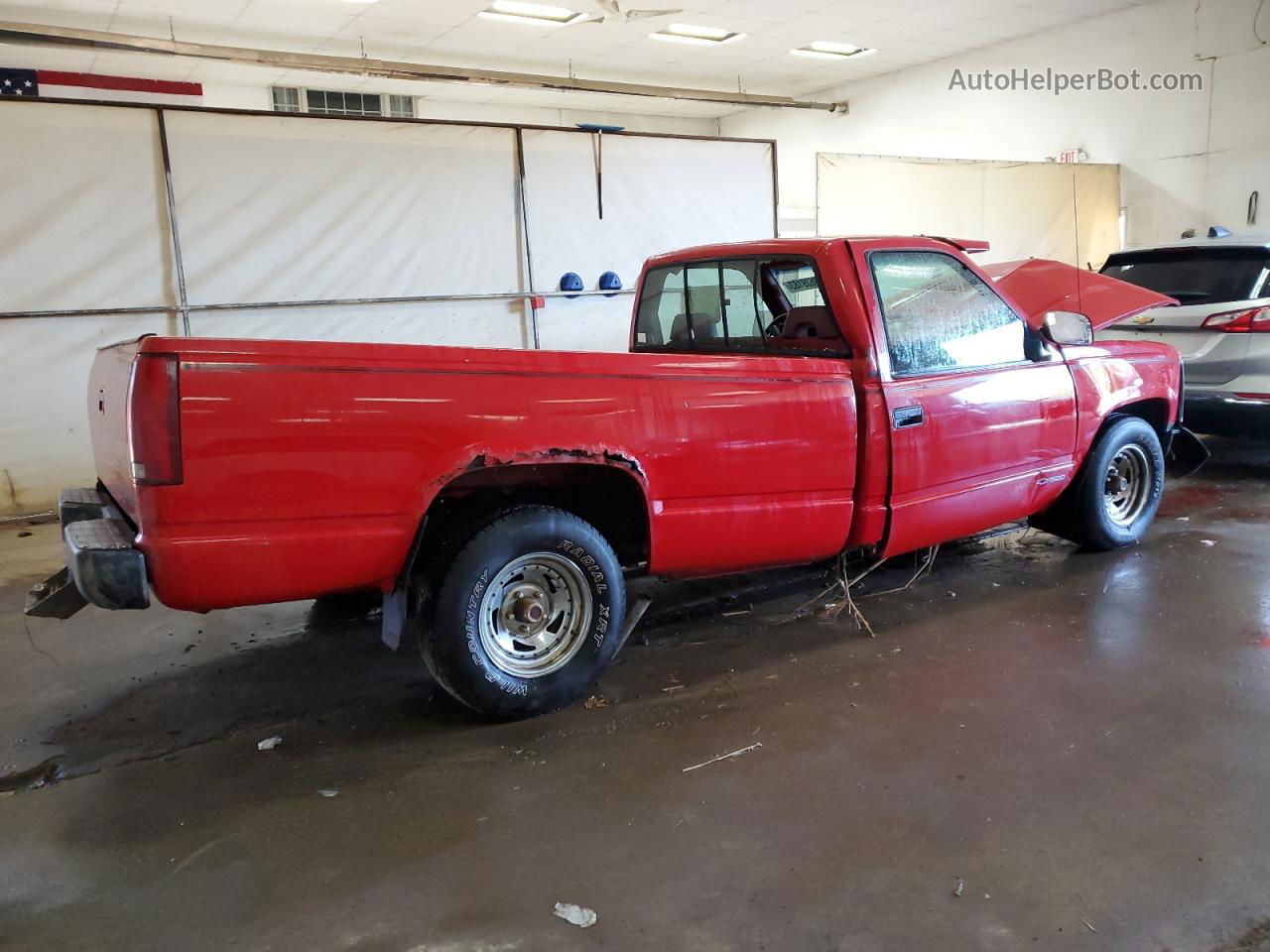 1993 Chevrolet Gmt-400 C1500 Red vin: 1GCDC14Z5PE137276