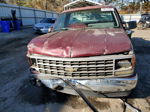 1993 Chevrolet Gmt-400 C1500 Burgundy vin: 1GCDC14Z6PZ240294