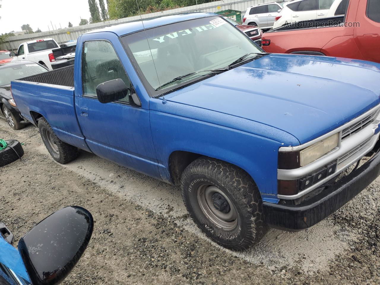 1993 Chevrolet Gmt-400 C1500 Blue vin: 1GCDC14Z8PE200208