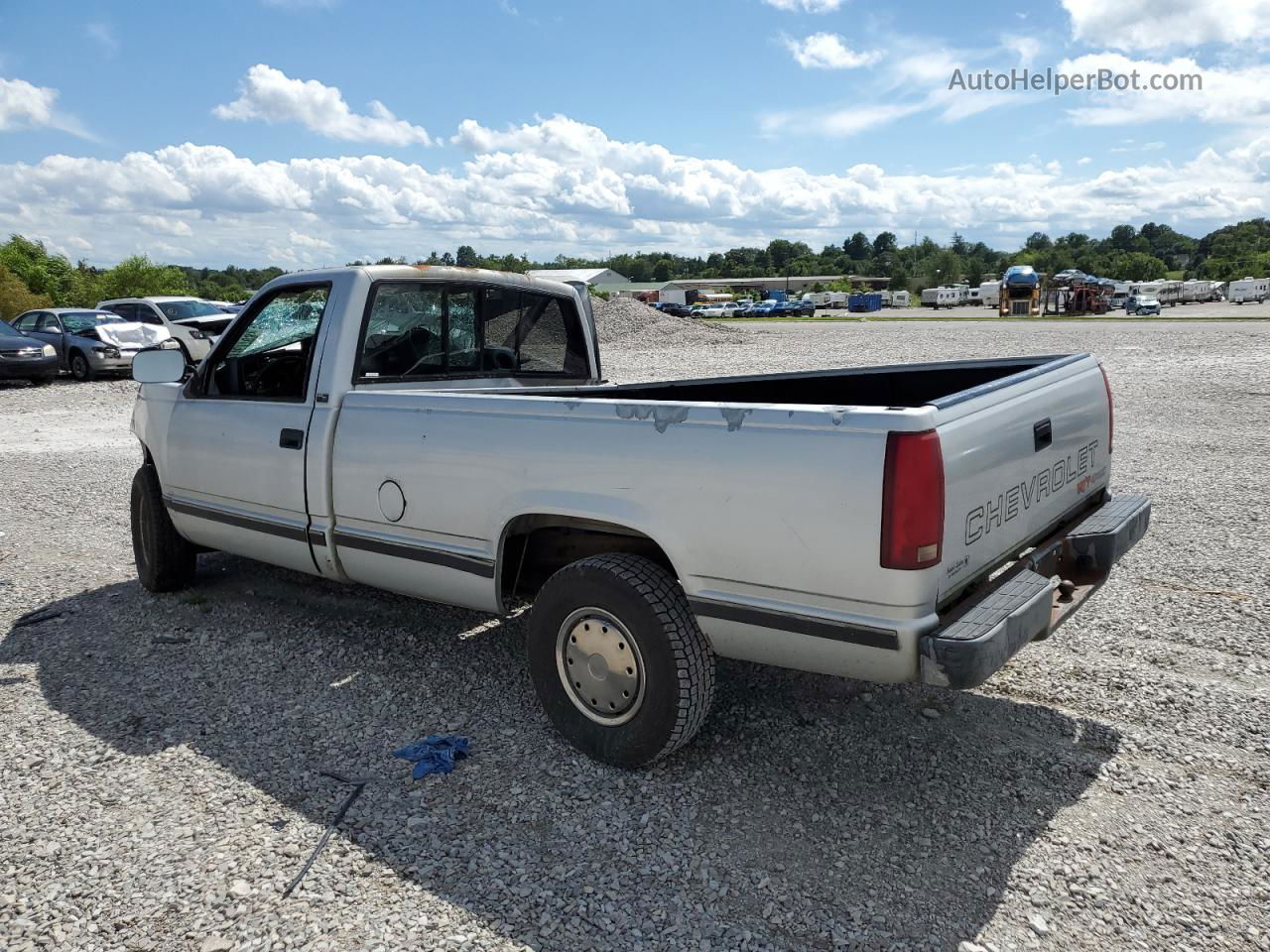 1993 Chevrolet Gmt-400 C1500 Silver vin: 1GCDC14Z8PZ243343