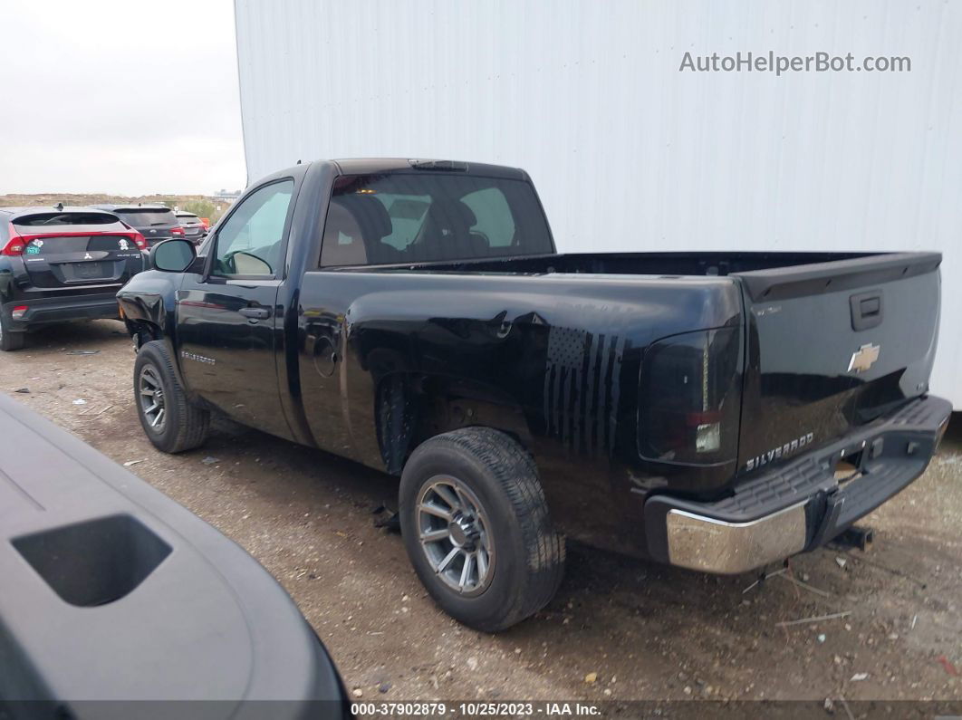 2008 Chevrolet Silverado 1500 Work Truck Black vin: 1GCEC14C98Z265143