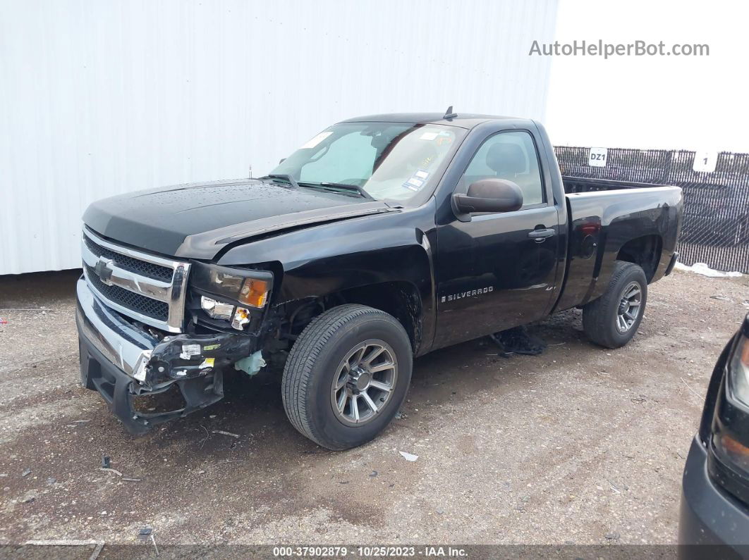 2008 Chevrolet Silverado 1500 Work Truck Black vin: 1GCEC14C98Z265143