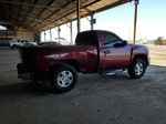 2008 Chevrolet Silverado C1500 Burgundy vin: 1GCEC14JX8Z110504